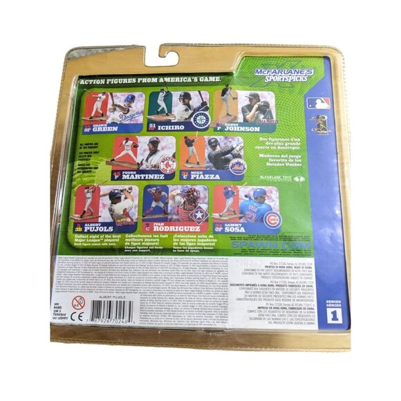 McFarlane Sportspicks Albert Pujols MLB Rookie Series 1 Gray Cardinals Unopened - Picture 8 of 11